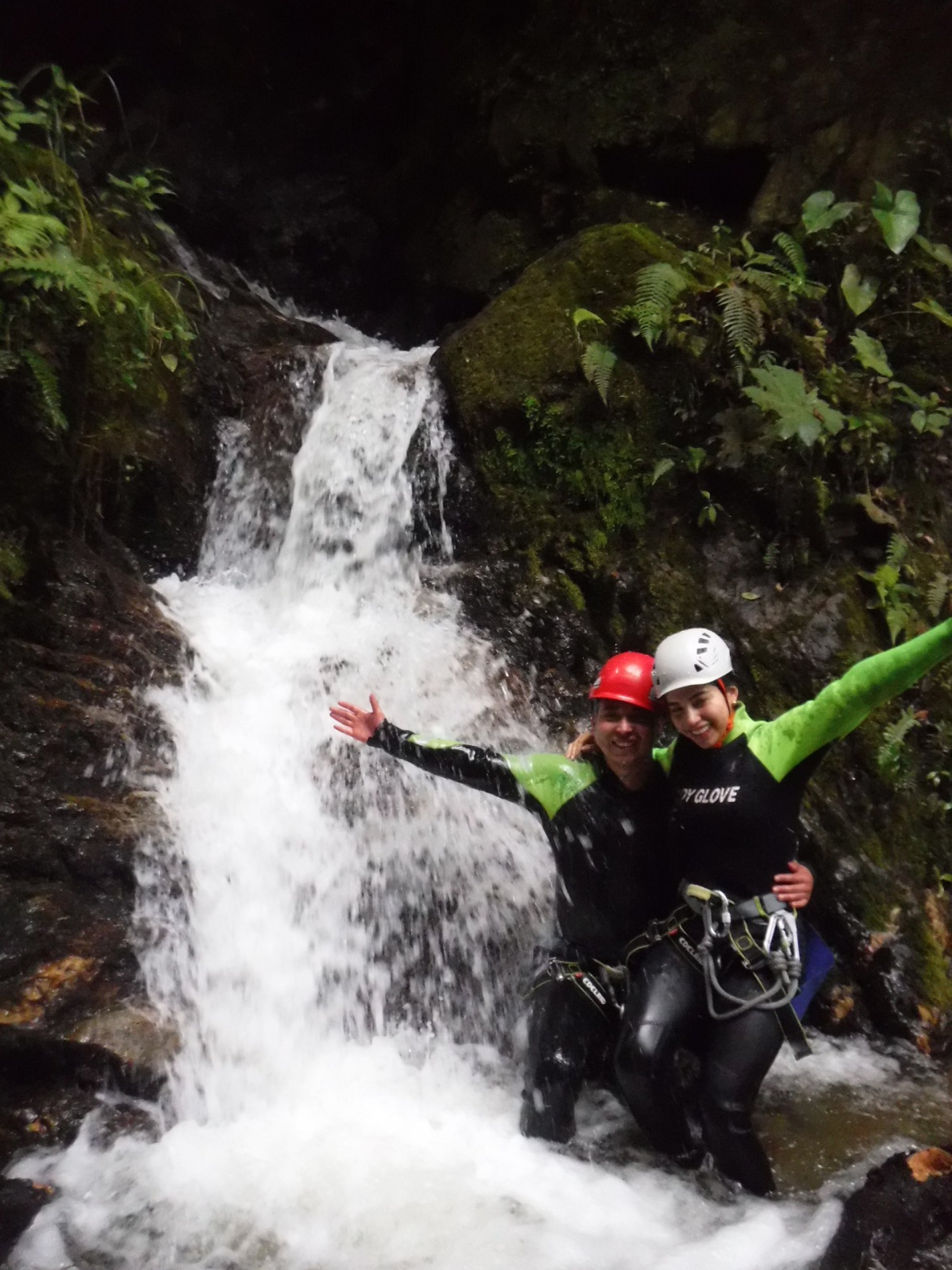 Canyoning and Waterfall Rappelling in Baños