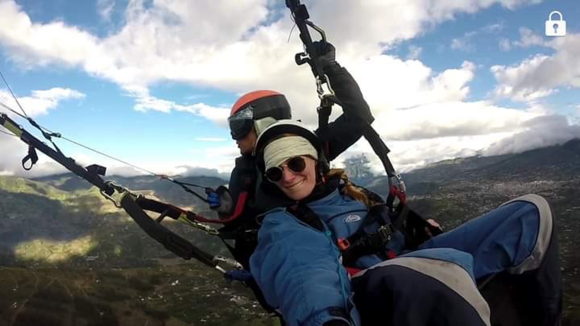 Vuelo en Parapente Tándem en Baños de Agua Santa